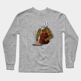 Rhinoceros  - Raul Cordoba / Forge Master Long Sleeve T-Shirt